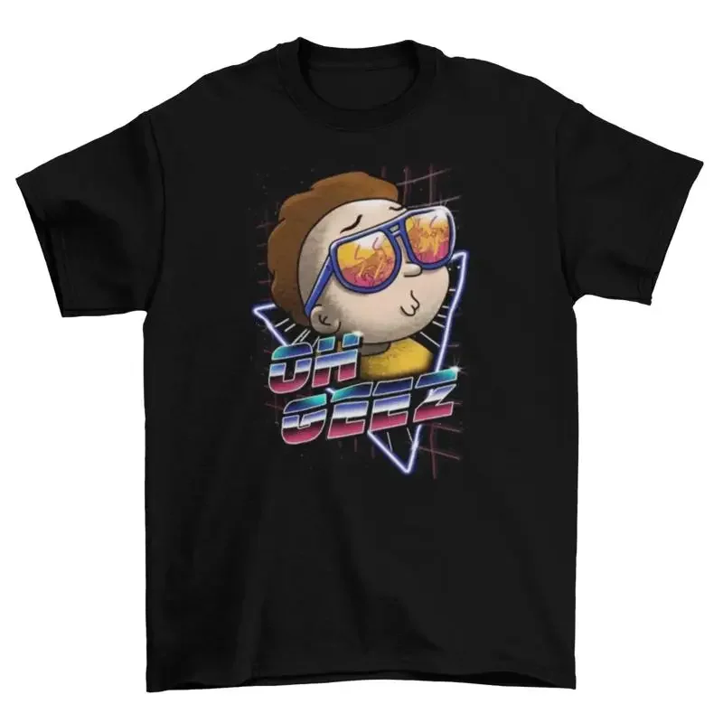 Oh Geez T Shirt Adult Funny Retro Tv Sizes New