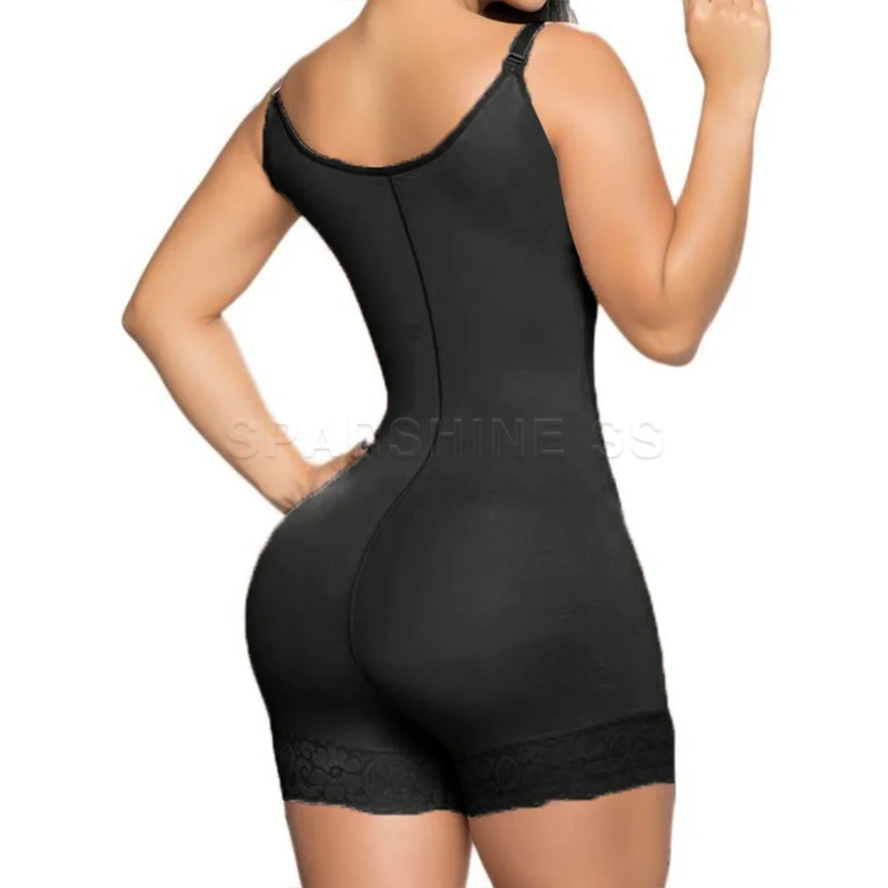 Women's Open-Bust One-Piece Bodysuits Hourglass Waist Seamless Body Shaper Flat Belly Shapewear Buttock Lifter Breathable Corset