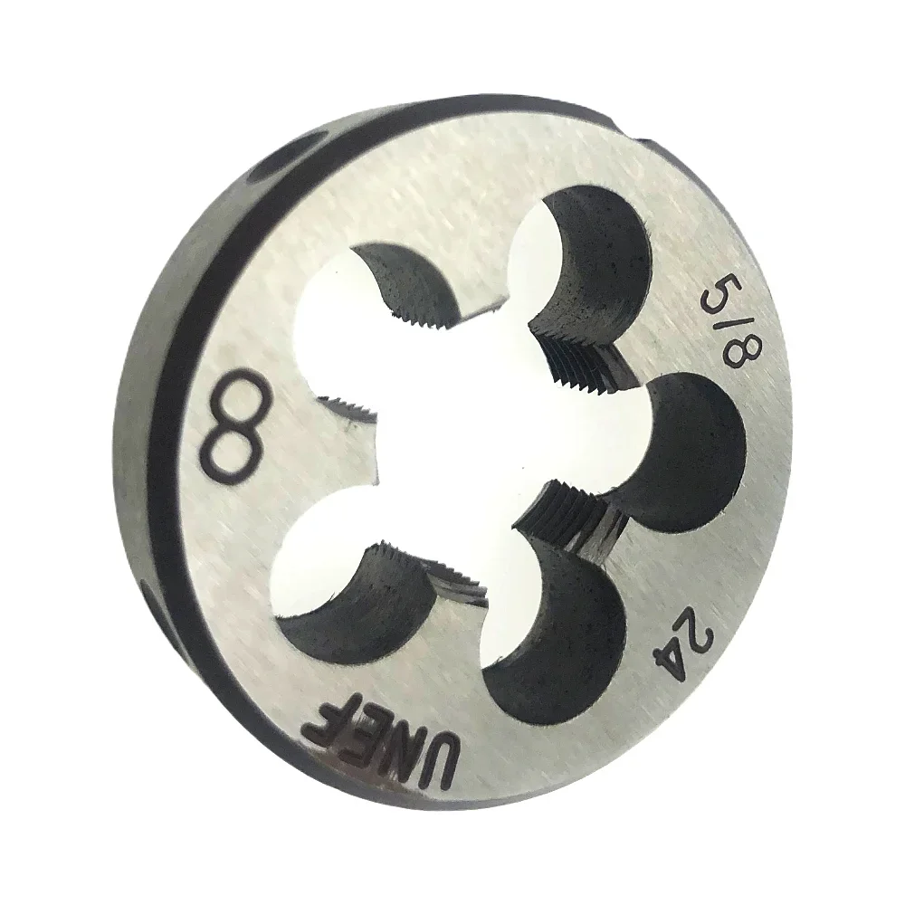 

5/8-24 Thread Die RH 5/8x24 Threading Cutting Tool Right Hand 5/8 - 24 Round Die Hand Tools 5/8 x 24 Threading Tool Die Set