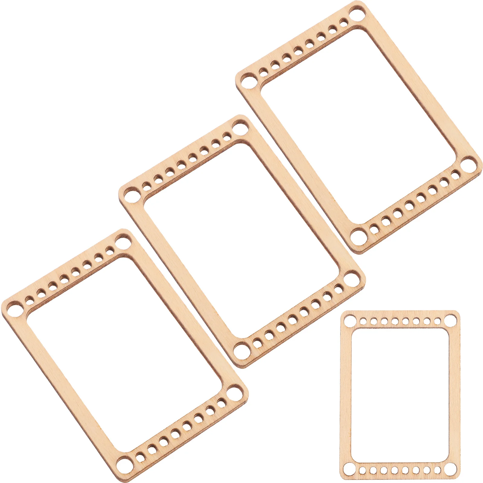 4 قطعة لوحة النسيج الصغيرة المحمولة المدمجة الحرفية نسج أداة للأساور والقلائد الزينة صياغة المنوال