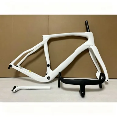 Grevil F| Grenadier | Gravel Bike Frame | 4PC Frameset Including Frame Handlebar Fork and Seatpost | Custom Color Available