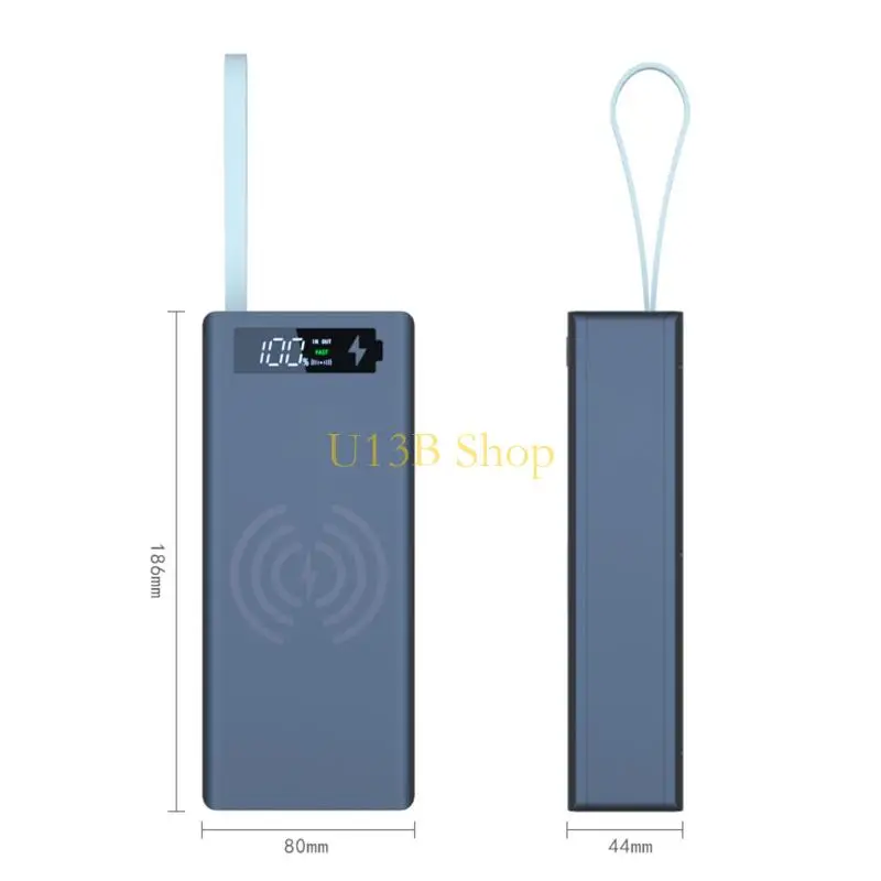 U13B USB Digital Batterie Ladegerät Schweißfreie C16PD Version Batterie Batterie-Bank-Kit-Kit-Schweißfreie 5V-3A 9V-2A 12V-1,5A.