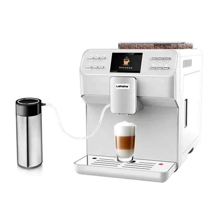 Lehehe A9C Bean To Cup Tabletop Automatic Easily Used One Touch Cappuccino Coffee Vending Machine