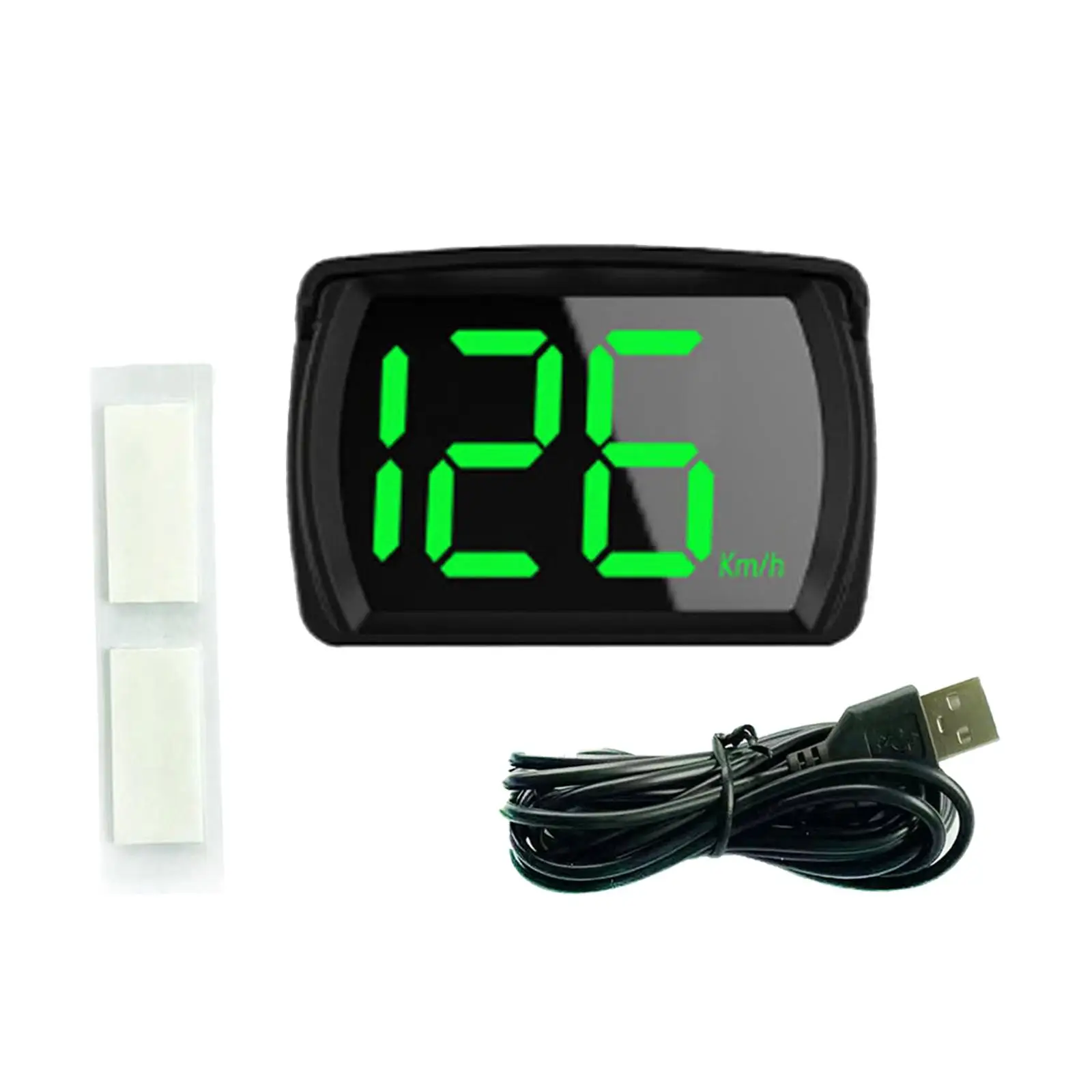 Universal Car Head Up Speed Meter with LED Odometer Functionality