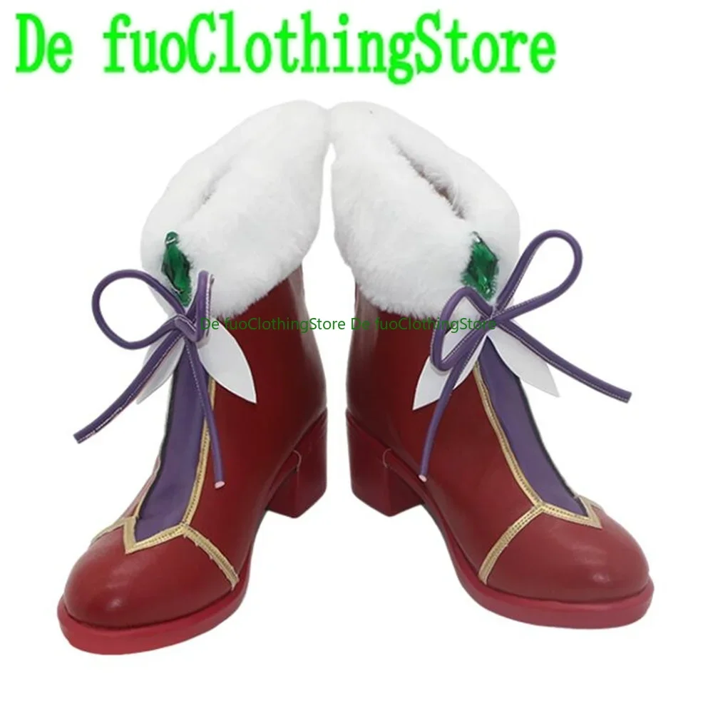 الملابس ShoesStore Emilia Emiria Re Life في عالم مختلف من أحذية كوسبلاي أحذية لعبة أنيمي الهالوين عيد الميلاد ديفو #5