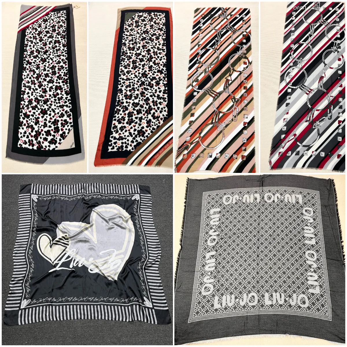 

Foreign trade European, American and Italian scarves 2025 new versatile shawl 90 * 190 printed long scarf (multiple models)