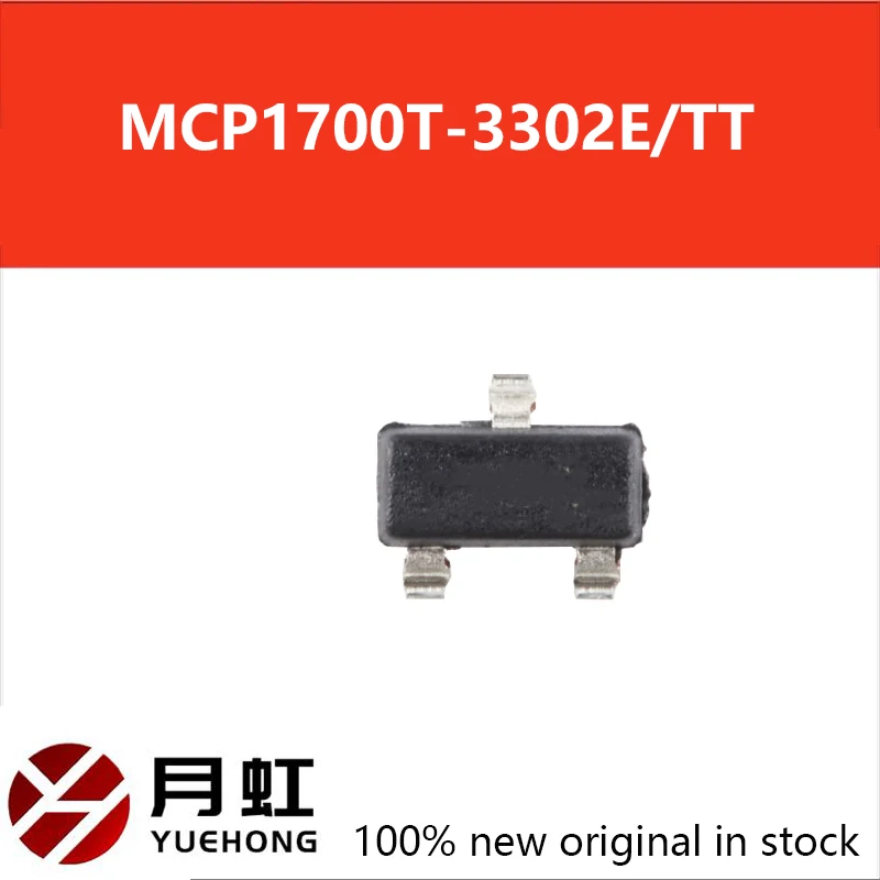

10PCS MCP1700T-3302E/TT MCP1700T-3302E MCP1700T-3302 SOT-23 SMD MCP1700T MCP1700