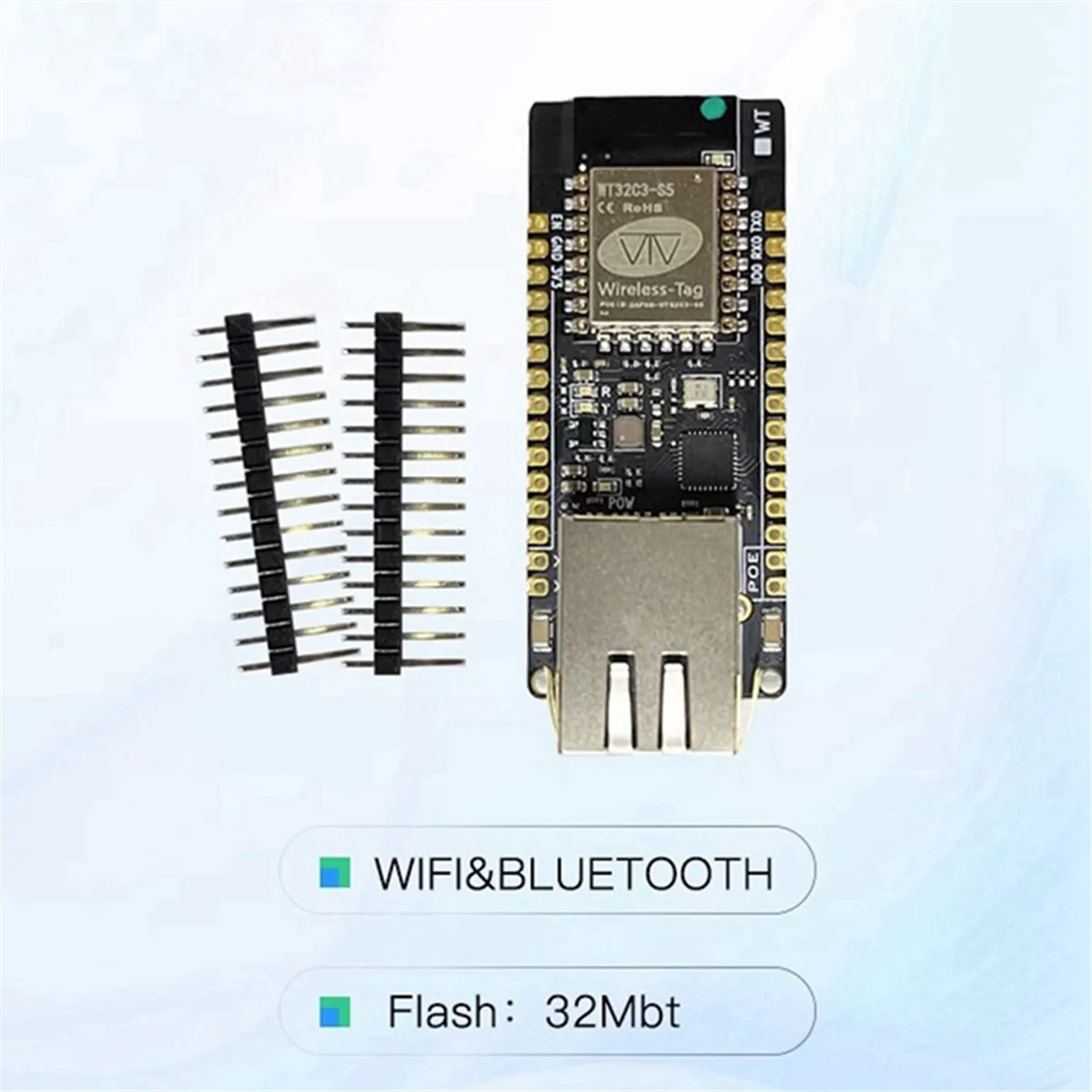 ETH01-EVO 온보드 ESP32-C3 개발 보드, 이더넷 와이파이 블루투스, IoT 게이트웨이, 편리한 모듈, 3-in-1