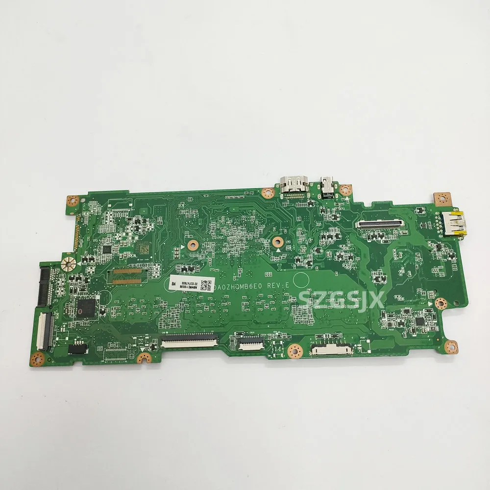 Placa-mãe do portátil para Acer Chromebook 11, DA0ZHQMB6E0, DA0ZHQMB6E0, CPU N2840U, 4GB RAM, SSD, 32GB, testado OK