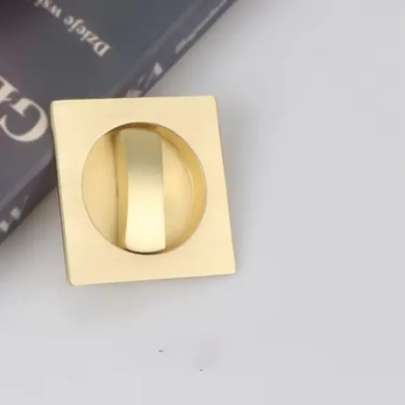 

Карманный дверной замок заподлицо, материал из цинкового сплава и утопленный лист конфиденциальности для стандартных просверленных дверей