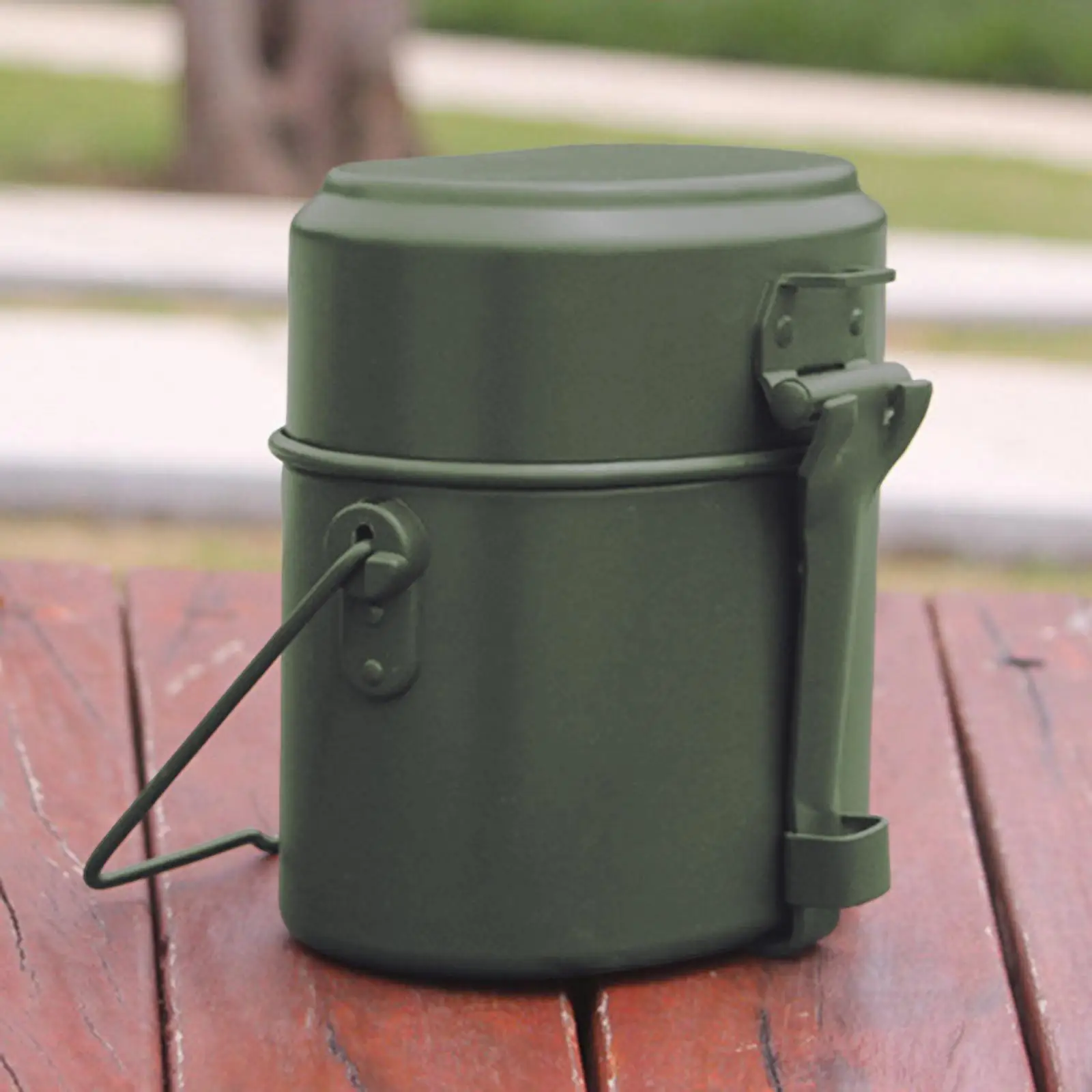 Outdoor Mess Tin Kit Camping L - огляд і ціна Camping Cooking Kit Box