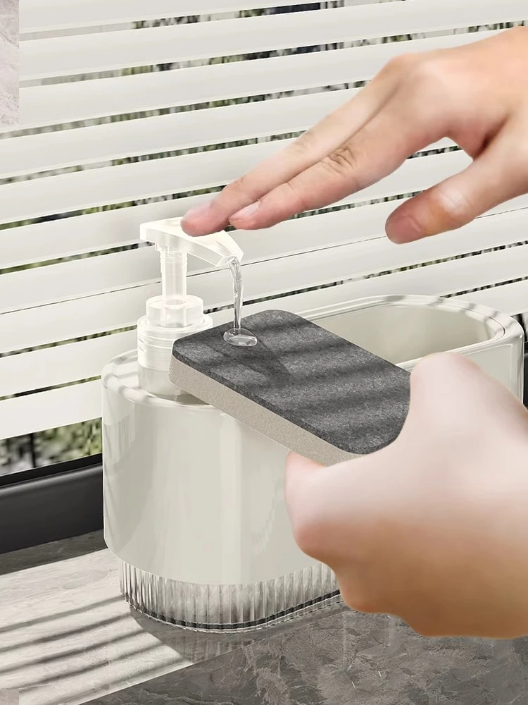 Dishwashing Liquid Dispensers Bottle Kitchen Pressers Hand Sanitizer Bottles High Appearance Level Laundry Detergent Storage Box