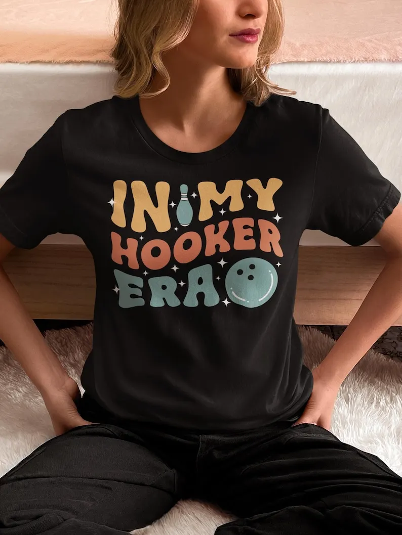 

Funny bowling Team Unisex shirt, Hooker Era,bowling gift,bowling shirts,gift for bowler,bowling birthday,vintage bowling,bowling
