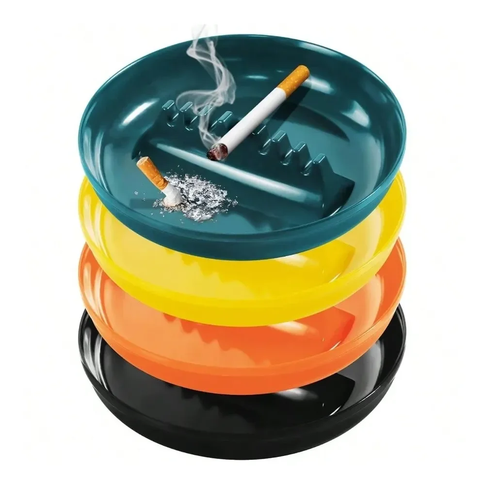 

Ashtrays Cigarettes And Cigars, Indoor Outdoor Ash Tray Large Size Tabletop Ashtray Decor Home Office Restaurant Patio Bar Pack