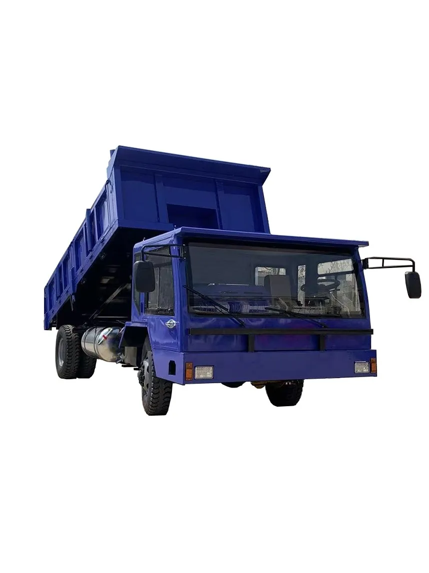 Low-rise agricultural diesel four-wheel drive bamboo transporter mountain climbing four different like dump tractor creeper