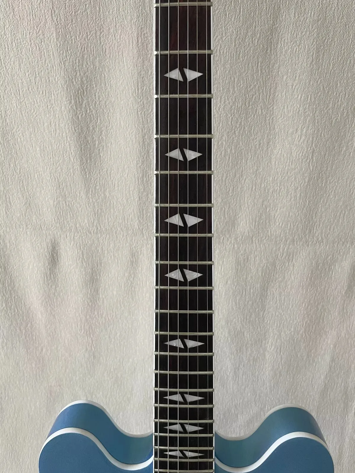 Hot Higher Quality Semi-Hollow Guitar, Dave Grohl Fulham Blue