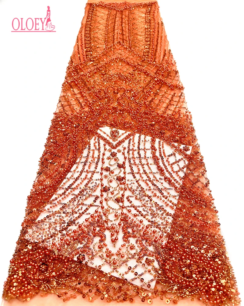 beaded dress material 5 YARDS / GRACE Gold Beaded Mesh Ground Glitter Embroidery Mesh Lace /  Dress Fabric / By the yard