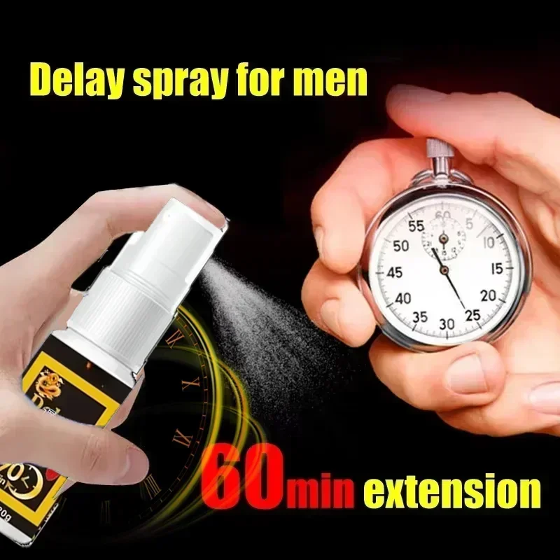 

Male Sex Delay Spray Prevent Prematur Ejaculation Lasting Prolong Products External Penis Growth Enlargement Fast Erection Serum