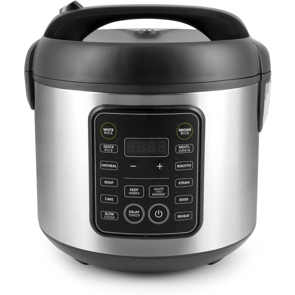 HAOYUNMA Housewares Rice & Grain Cooker, Sauté, Slow Cook, Steam, Stew, Oatmeal, Risotto