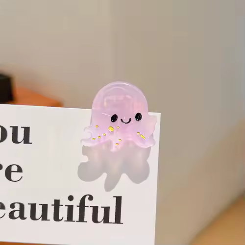 4.5cm Mini Cute Claw Clip Small Girl Hair Claw Semi Transparent Bangs Side Clip Small Shark Clip Women's Hair Apparel Accessory - Image 25