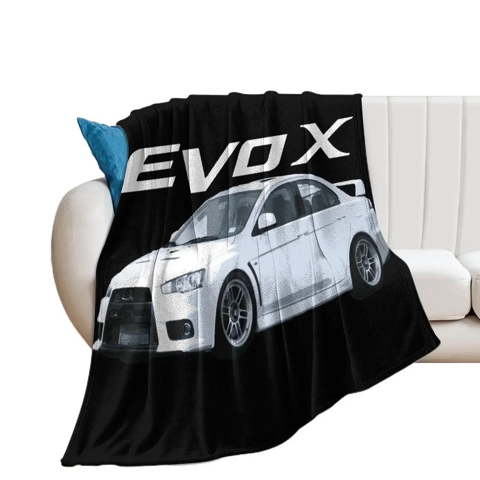 

Evo X Wicked White RPF1 Throw Blanket Sofas Giant Sofa Personalized Gift Blankets