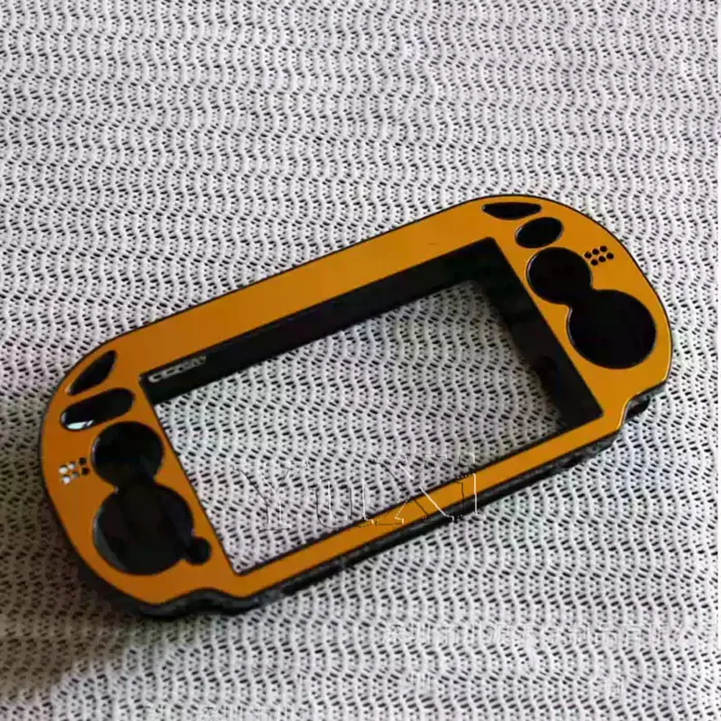 YuXi 1 قطعة ل PS Vita 1000 PSV 1000 متعدد الألوان البلاستيك المغلفة غلاف من الألومنيوم المعادن نحى الغطاء الواقي هارد شل