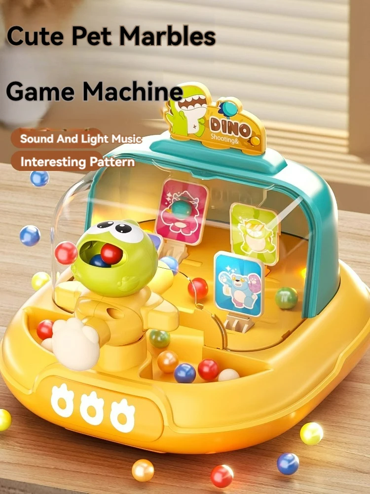 

Pinball Machine for Kids Arcade Game Indoor Toy 20 Beads Tabletop Launch Toy Puzzle Focus Shooting Pinball Boys Christmas Toy