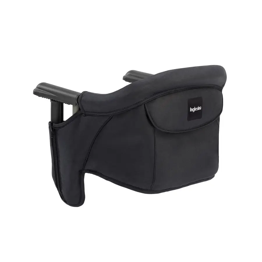 

Fast Table Chair, Black Portable Baby High Chair for Babies Toddlers up to 37 lbs Collapsible Design Fits Tables 0.8 to 3.5 Thi