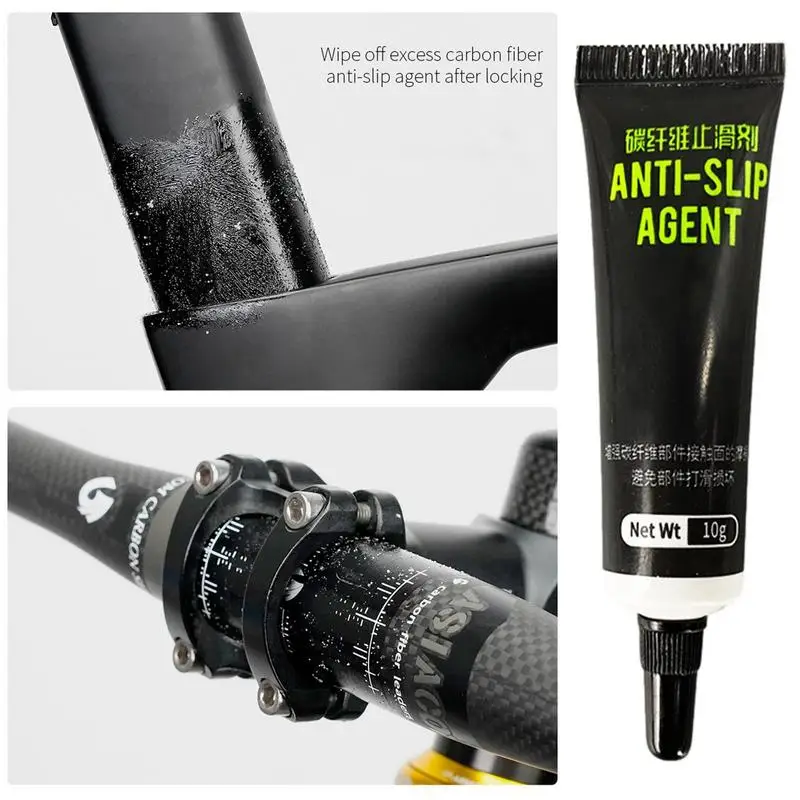 Anti-Slip Carbon Fiber Anti-Slip Bicycle Grease, MTB Bike Seatpost, Handlebar Stem, Lube, 10g/20g