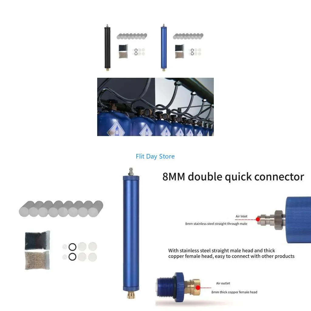 F92C Small 3 Stage Oil Water Separator High Performances Corrosion Resistant 3 Stage Filtration System for Underwater Diving