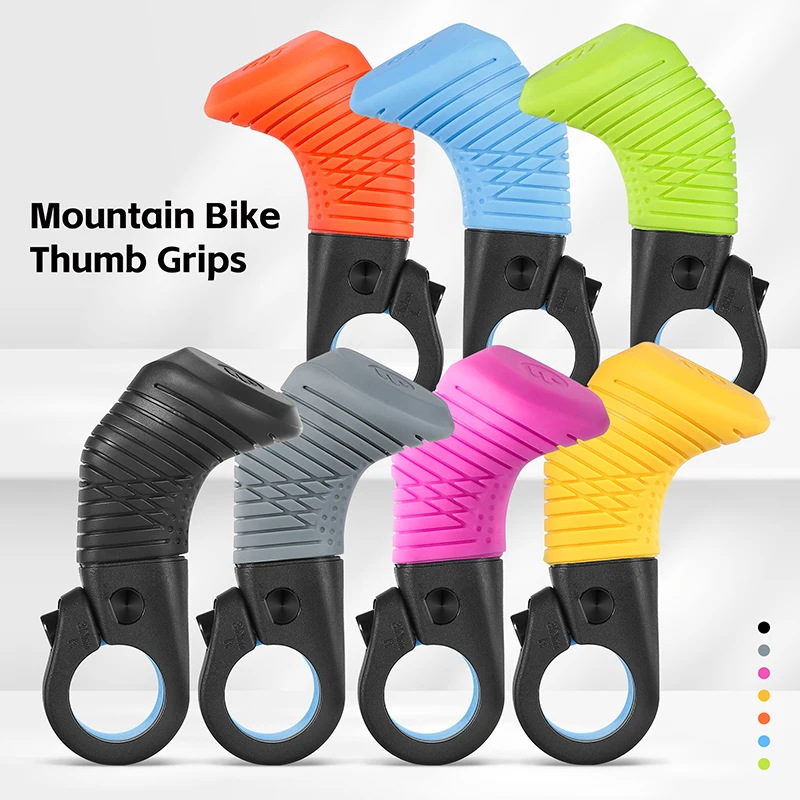 

Bike Inner Bar Grips Aluminum Alloy Handlebar Thumb Rest Lightweight Mountain Ergonomic MTB Bicycle Cycling Accessories