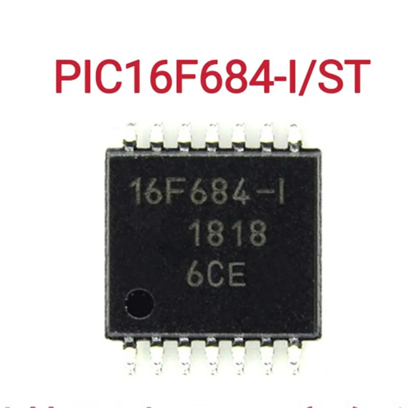 5PCS/LOT PIC16F684-I/ST PIC16F684 16F684-I 16F684 TSSOP14 In Stock