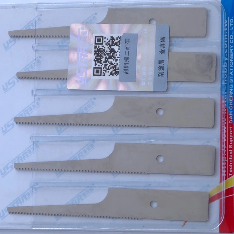 U-star UA-90370 Hobby Mini Razor Saw Blades (6 cm) 5 Pack