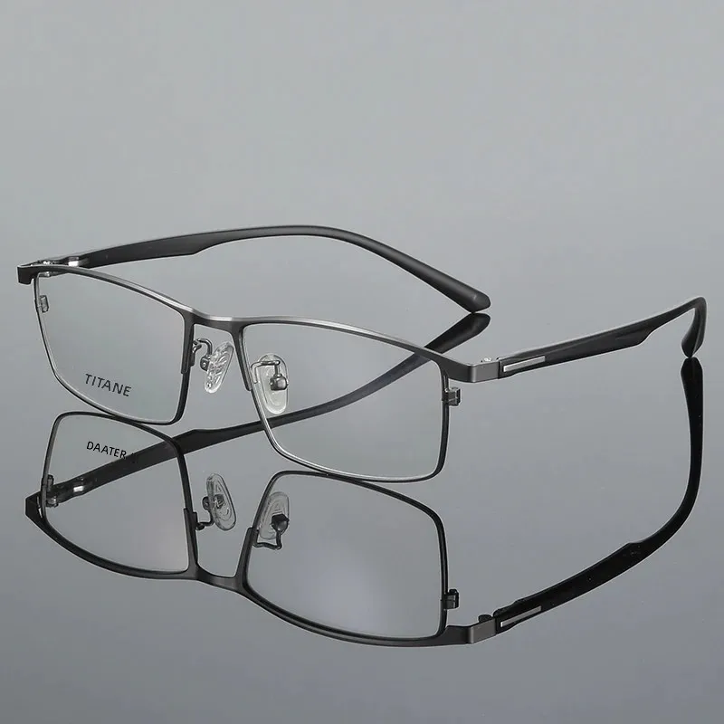 Afbeelding 5: CLEAR Progressieve Bril Mannen Multifocale Volledige Velg Brillen Mannelijke Optische Bijziendheid Verziendheid Bril Custom Lens