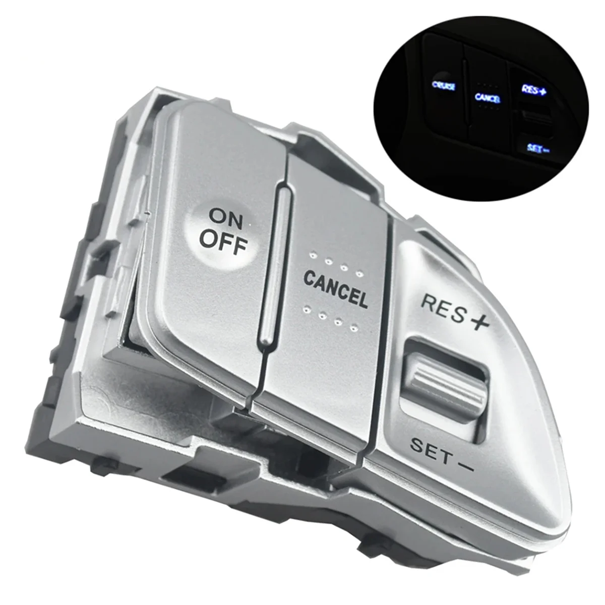 Multi-Function Steering Wheel Button Volume Adjustment Cruise Speed Control Switch for Hyundai Tucson IX35 2010-2015