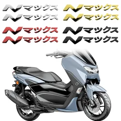 For YAMAHA NMAX V1 V2  Logo Emblem Japanese Kanji 3D Resin Gel Stickers Motorcycle Motor Bike Scooter Body Decals Accessories