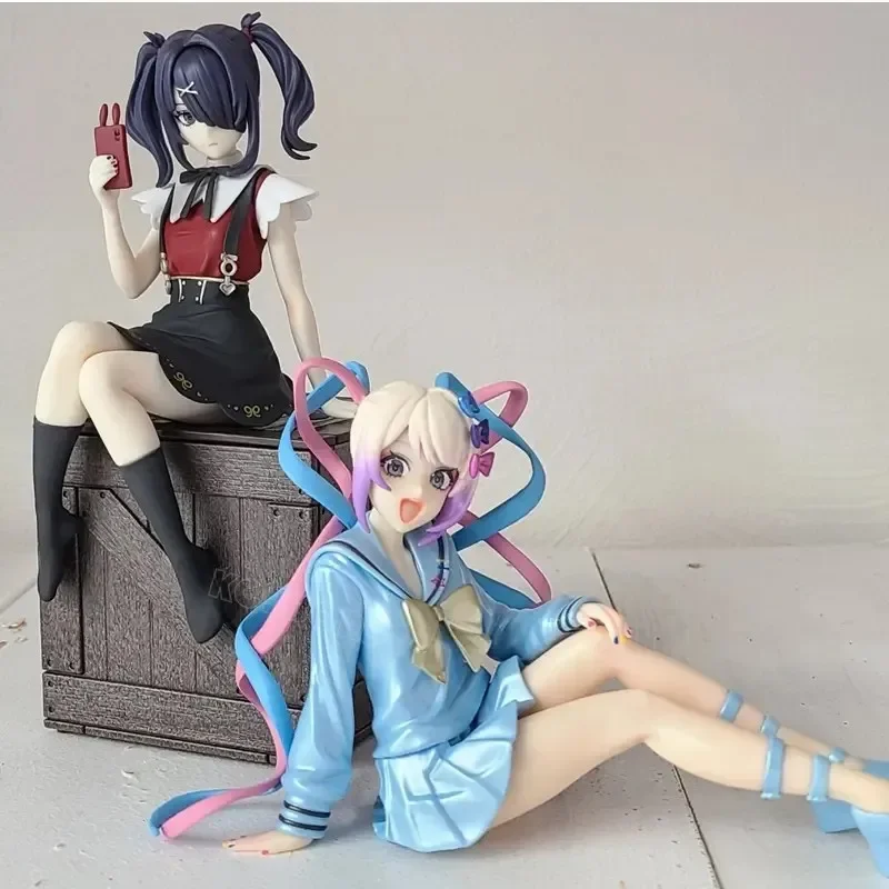 Ame-chan Anime Girl Figures 'Needy Girl Overdose kawaiiAngel PVC Anime Modelo Toy Collection Model Doll Ornaments Toy Gift