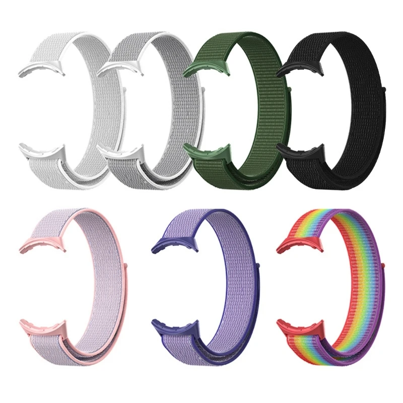 For Pixel Smartwatch Band-Adjustable-Bracelet Sport-Nylon Fashionable Loop-Strap