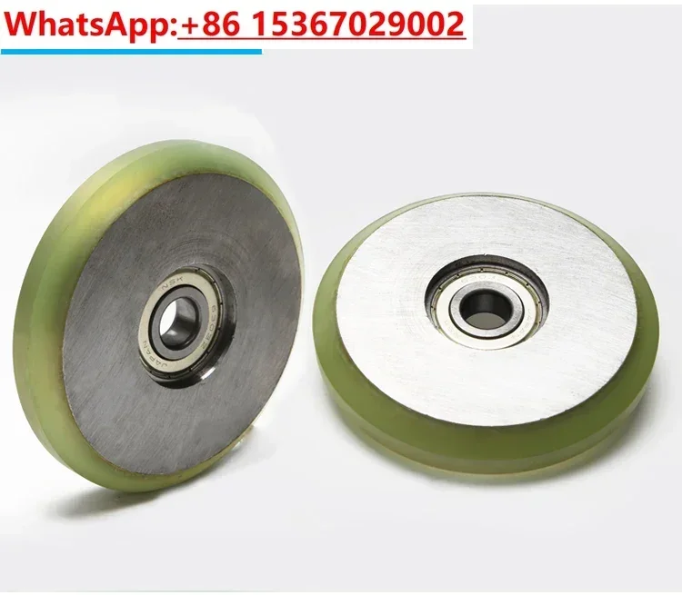 

Elevator guide shoe roller 125 * 22 * 6303 high-speed elevator aircraft wheel and car counterweight wheel