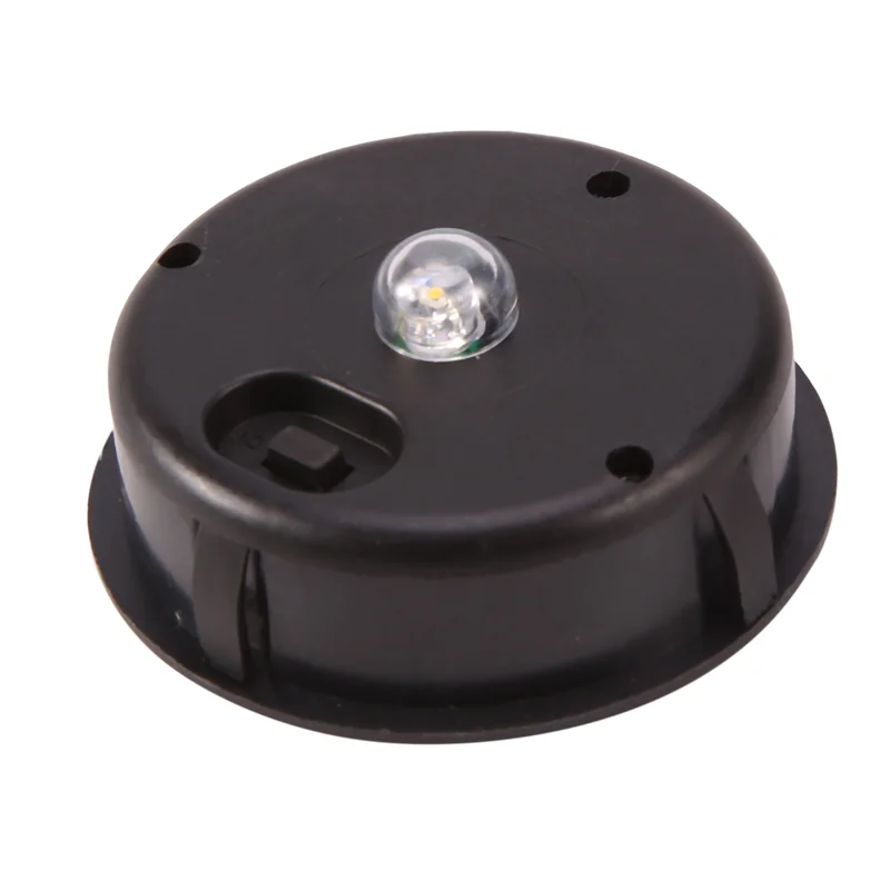 AD41-6Pc สมาร์ทสวนพลังงานแสงอาทิตย์เปลี่ยนรอบไฟ LED กล่องพลังงานแสงอาทิตย์กล่องแบตเตอรี่โซล่าเซลล์ Li-Ion แบตเตอรี่