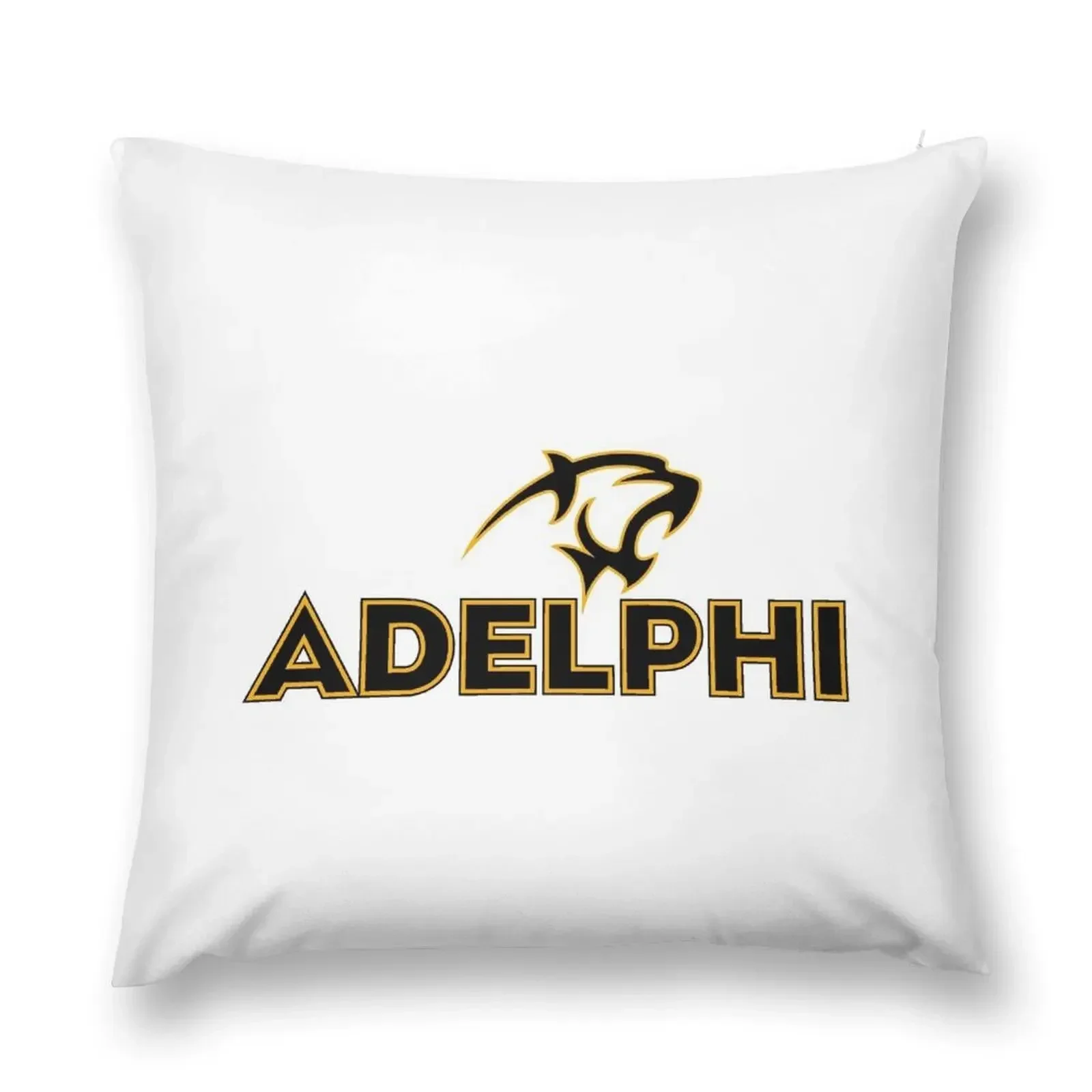 

Adelphi Panthers, Adelphi University logo Throw Pillow Custom Cushion Sofa Cushions Covers Couch Pillows pillow