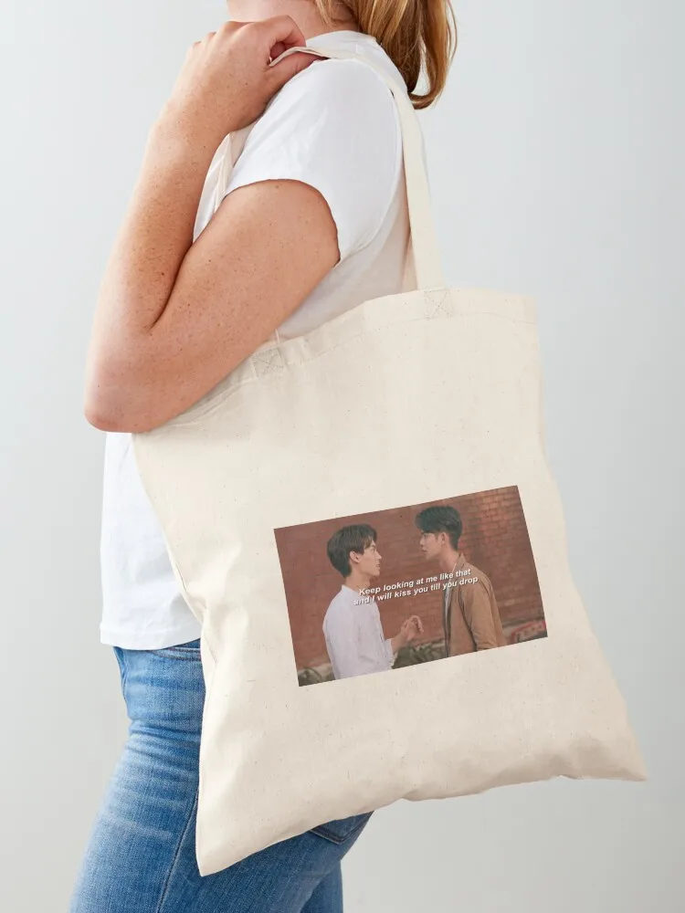 

2gether the series sarawatine Tote Bag Reusable bags bag for beach tote bag canvas Canvas