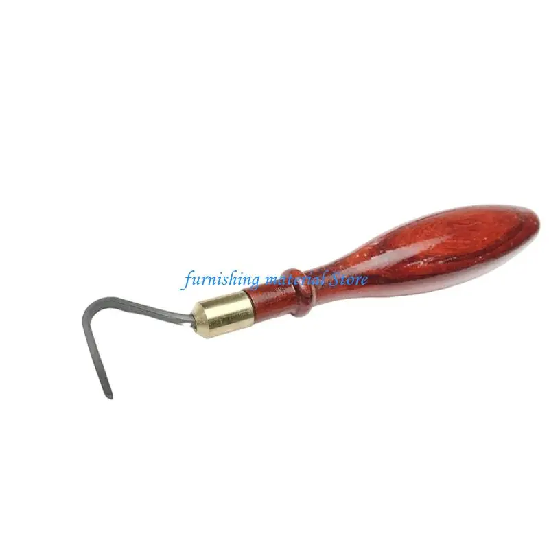 Y5GD Premium Ceramic Carving Tool Hardwood Handle and Sturdy Alloy Tip Carving Instrument for Pottery and Clay Art 17.3Cm