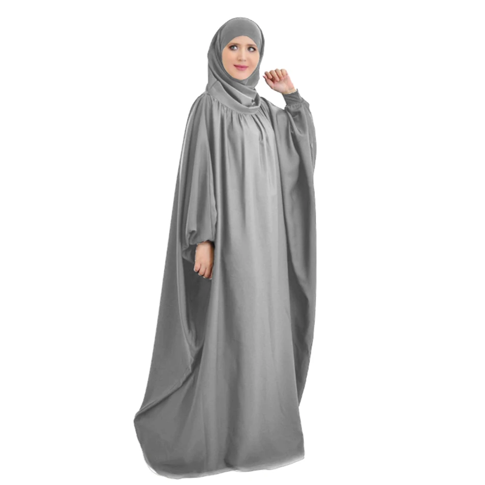 

Eid Hooded Abayas Abaya Long Khimar Modest Prayer Garment Muslim Women Ramadan Maxi Dress Turkey Arab Kaftan Burqa Clothing Robe