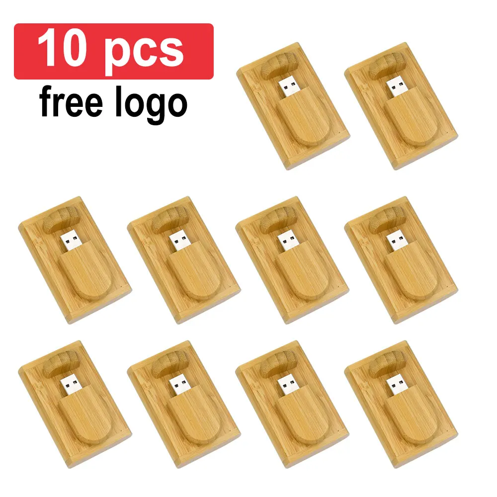 

20 шт./лот USB-флеш-накопитель 128 ГБ с бесплатным индивидуальным логотипом, 64 ГБ, деревянная коробка, карта памяти, цветная печать, креативный подарок, Pendrive