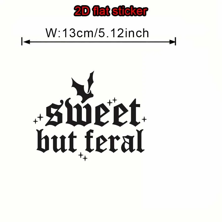 1pc Bat Star Vinyl Sticker Waterproof Decal For Motorcycle Car Truck Van  Bumper Window Helmet Laptop Tank Fairing Wall Decor