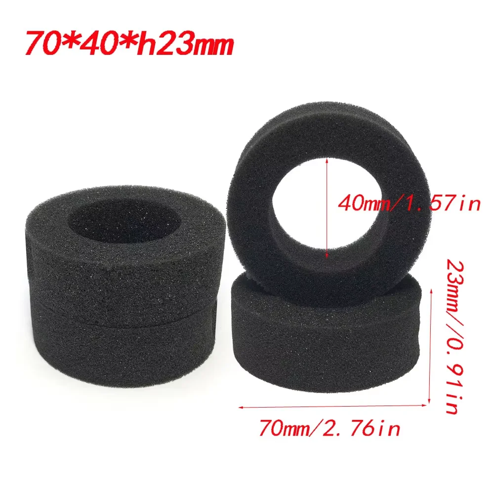 70*40*23mm 70*40*33mm 1/10 1/12 Rad Schwamm Liner für Wltoys HBX gehärtetem Reifen Schwamm Schaum RC Lkw Crawler Autos Teile – Detail 2