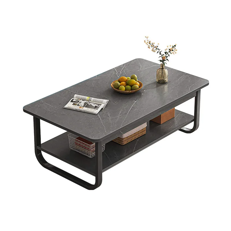 

Coffee table living room household small apartment mini sofa side simple modern rental house square table