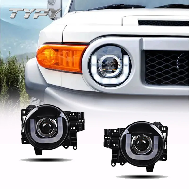 

Car Headlights Headlamp Modified LED DRL Head Lamp Head Light For Toyota FJ Cruiser 2007-2020