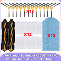 Fit For Blaupunkt Bluebot XBOOST / XPRO, Kabum Smart 500 /700 KBSF003, Honiture Q5 Vacuum Parts Main Side Brush Filter Mop Cloth
